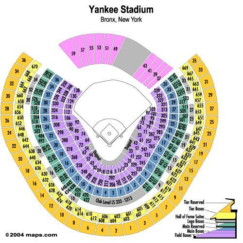 Bronx Stadium Seating Chart